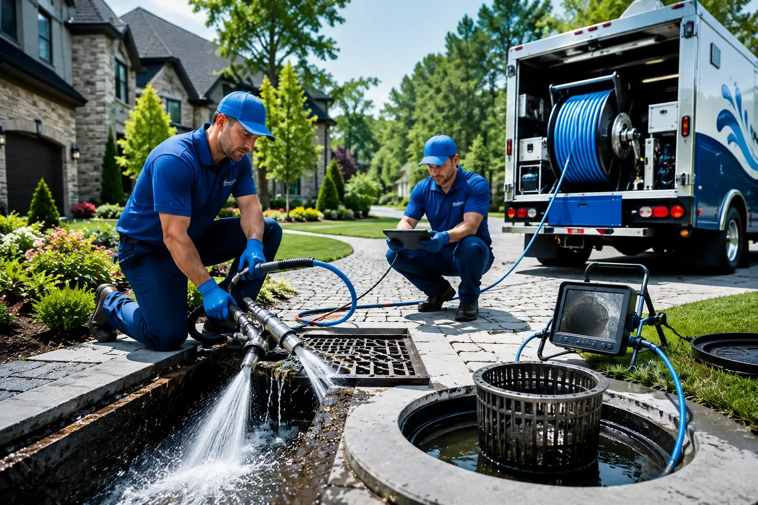 Local outdoor drain cleaning professionals in Scarborough, ME